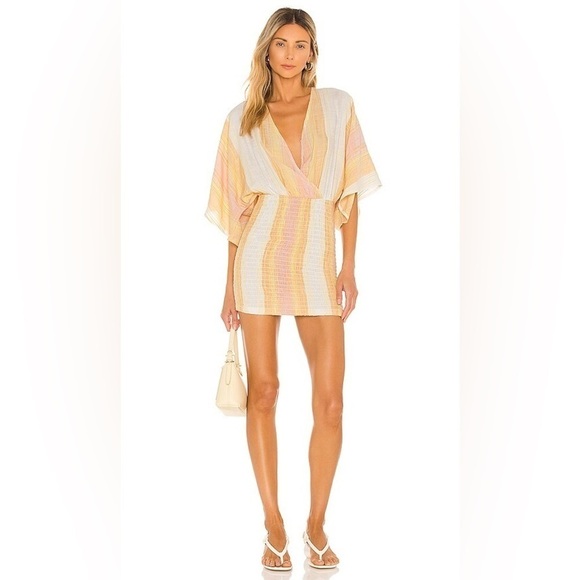 L*Space Alixandria Dress in Ravello Stripe - Picture 2 of 10